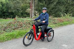 Découvrir la Voie Bleue en tricycle électrique