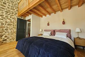 Gîte le Granit des Champs - Mainsat - Chambre double avec Mezzanine