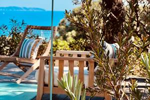 Espace relaxation ambiance méditerranéenne Villa Thalassa