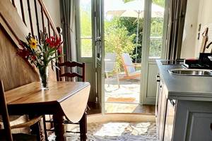 Entrée gîte La Blanchie Haute