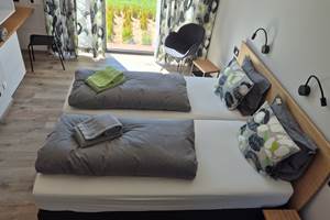 la Siroperie - gîte 4 p. - chambre 1 - accessible PMR