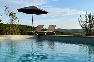 Piscine gîte La Blanchie Haute