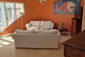 Espace salon entree  villa Super Cannes
