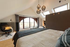 Vue du lit