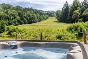 La terrasse avec Jacuzzi