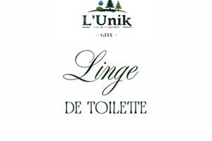 Option linge de toilette