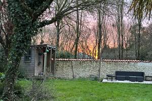 jardin terrasse ouest coucher de soleil_La Grande Cavalerie