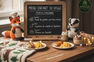 Menu Enfant du Hygge (Visuel non contractuel)