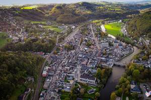 Aywaille vue de La Haie des Gattes