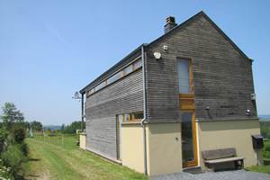 Maison façade côté gauche