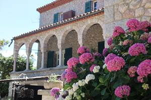 Castell Rose et ses hortensias