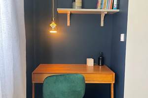 Espace bureau pour télétravail