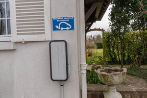 La borne de recharge