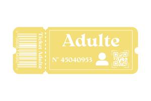 Ticket Adulte
