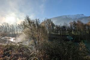 Rivière de l'Arve à proximité