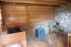 cabane ecolodge - entrée