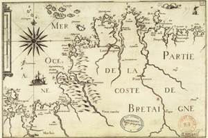 Carte de Christophe Tassin 1634, de l’isle de Bas à Benic