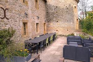 terrasse Gîte du Pont