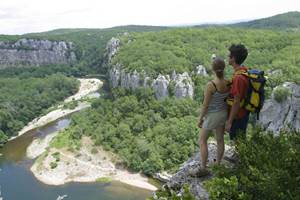 Vacances dans les gorges de l'Ardèche