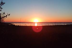 Levé de soleil depuis La Bergerie