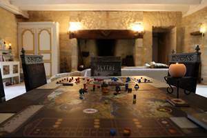 Ludothèque et soirées jeux au Château de Saint-Chamarand : des centaines de références pour tous les niveaux, du jeu d'ambiance au jeu de stratégie expert.
