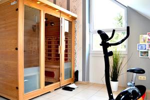 Un plaisir dans ce sauna infra rouge pouvant accueillir 4 personnes