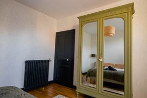 Chambre double avec lit confortable