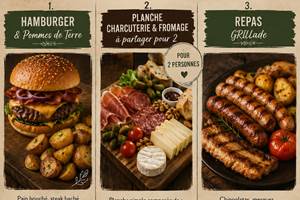 affiche menus