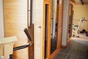 Accès au sauna