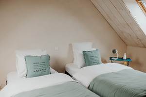 La Grange, chambre deux lits 90 x 200 ou 180 x 200
