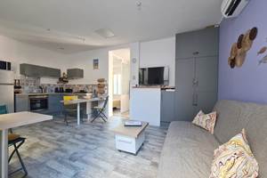 Pièce de vie Pescad’Home Valras-Plage