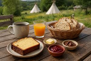 L’Escale du Pionnier, petit-déjeuner au cœur de la nature.