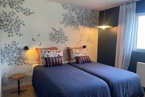 chambre bord de Mer aves salle de bain privative et wc