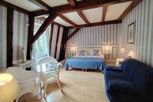 Chambre privilège twin climatisée, vue nature