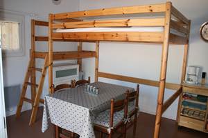 Lit 140 x 190 en mezzanine