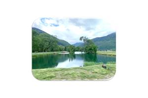 Lac de Badech et ses îles aux canards