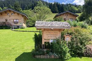Les chalets d'Heidi en été