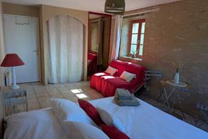 chambre-champetre-pierre-tadelakt-chambre-double-centres-aveyron