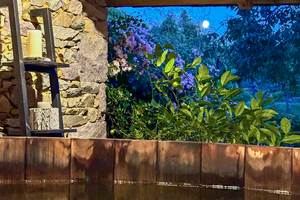 Admirer la pleine lune tou en se délassant dans le bain Ofuro, expérience unique