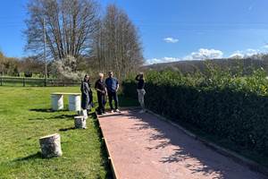 Pétanque au gîte Le Point de Vie