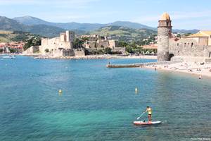 Collioure, ses criques et son clocher
