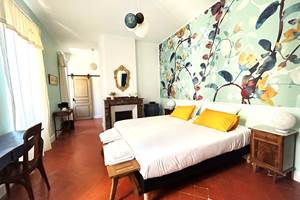 Chambre Pavot - Domaine de Lanis Maison Hotes Castelnaudary
