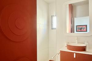 salle de bain malachite