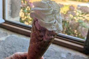 Glace   Fermière Bio   en cornet