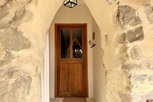 L'entrée de la chambre