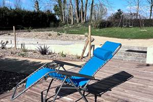 terrasse bois et jardin accessible