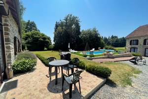 Terrasse barbecue Le Bleuet