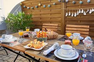 Petit Déjeuner à La Rochelle Lodge