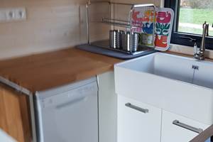 Cabane du Cerf, cuisine côté gauche