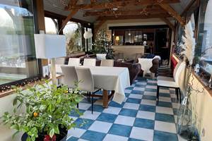 Véranda gîte 10 - 14 personnes en Normandie